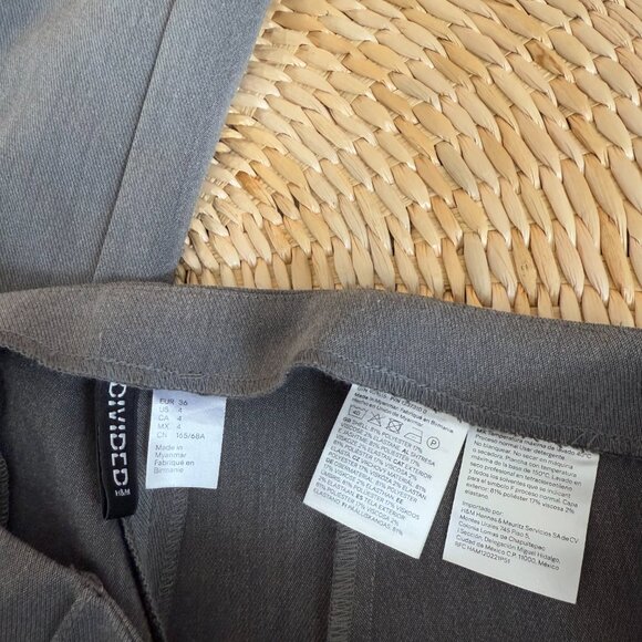 LIKE NEW! H&M Divided Slit-hem Flared Pants - Picture 4 of 5